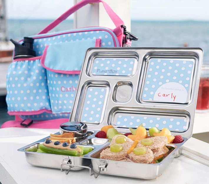 Aqua Dot Planet Box Lunch Boxes