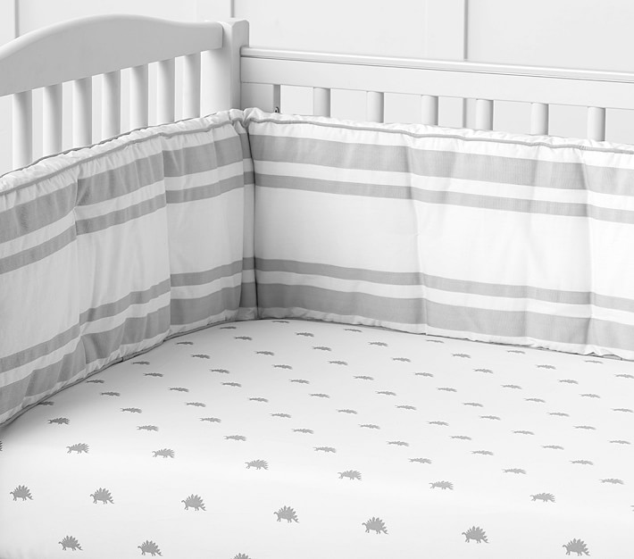 Dino Organic Crib Fitted Sheet