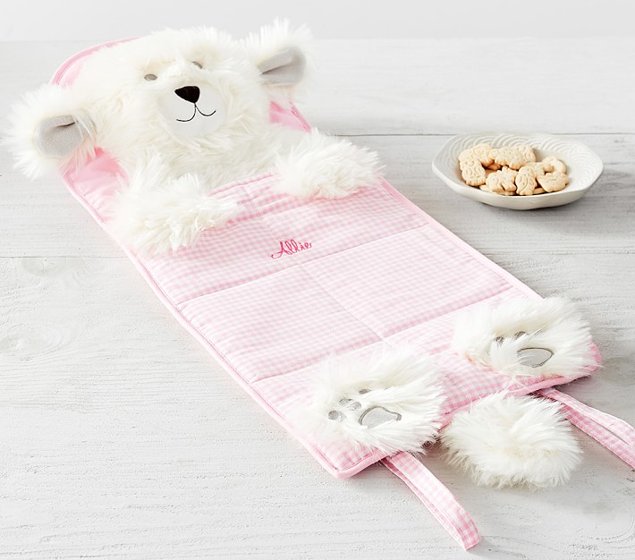 Shaggy Dog Doll Sleeping Bag