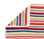 Bright Multi Stripe Baby Blanket