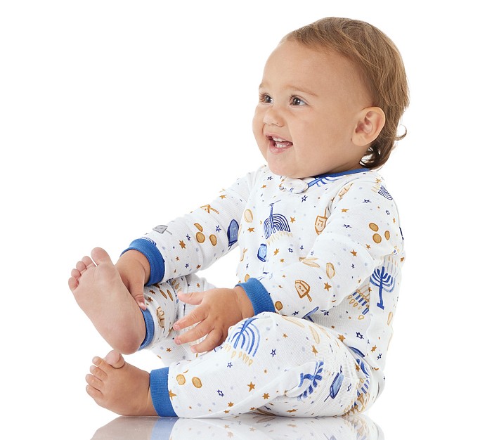 Hanukkah Organic Cotton Nursery Pajama