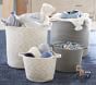 Heather Gray Sloan Cotton Rope Storage