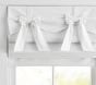 Evelyn Bow Valance Cordless Blackout Roman Shade