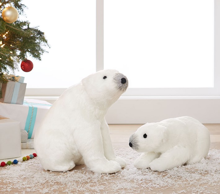 Sisal Polar Bear Decor