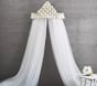 Capiz Cornice &#38; Glitter Tulle Sheers