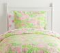 Lilly Pulitzer On Parade Organic Duvet Cover &amp; Shams