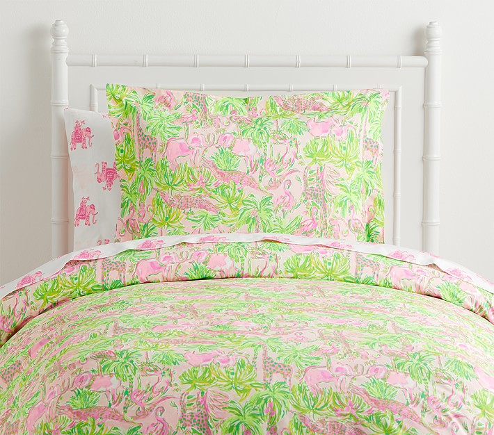 Lilly Pulitzer On Parade Organic Duvet Cover &amp; Shams