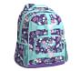 Mackenzie Purple Flower Bouquet Backpack