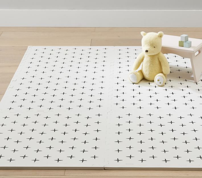 Expandable Foam Tile Play Mat Criss Cross Pottery Barn Kids