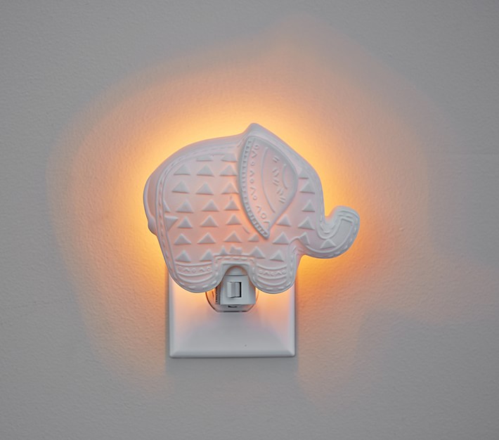 Ceramic Elephant Nightlight