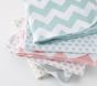 Chevron Organic Swaddle Blanket, Set of 2