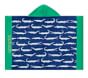 Allover Alligator Baby Beach Hooded Towel