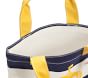 Dolphin Preppy Stripe Tote