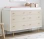 west elm x pbk  Modernist Extra-Wide Dresser &amp; Topper Set