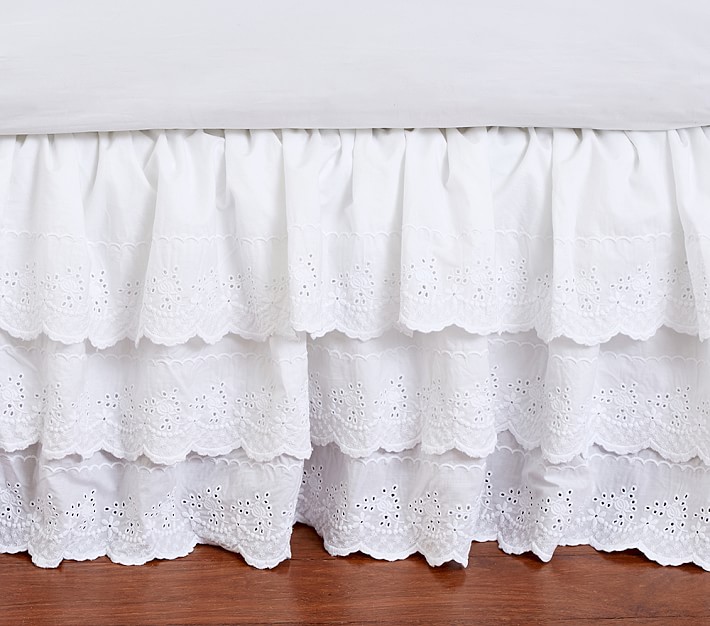 Eyelet Bed Skirt