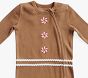 Heirloom Gingerbread Organic Cotton Baby Pajama &amp; Hat Set