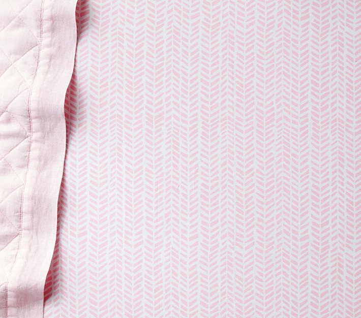 Arrow Sateen Mini Crib Fitted Sheet