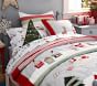 North Pole Flannel Sheet Set &amp; Pillowcases