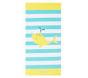 Whale Classic Stripe Kid Beach Towel