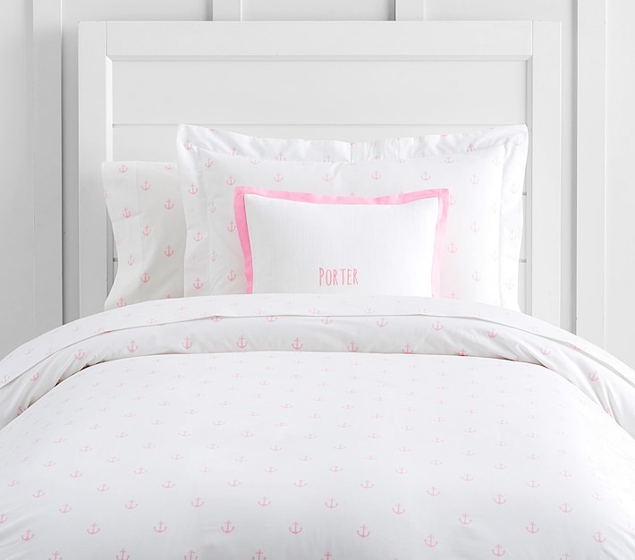 Anchor Organic Duvet Cover &amp; Shams