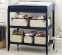 Navy Linen Canvas Nursery Storage