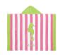 Seahorse Stripe Baby Beach Hooded Towel