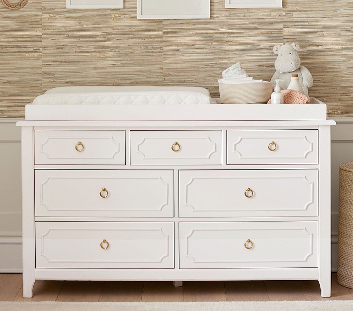 Ava Regency Extra-Wide Dresser &amp; Topper Set (56&quot;)