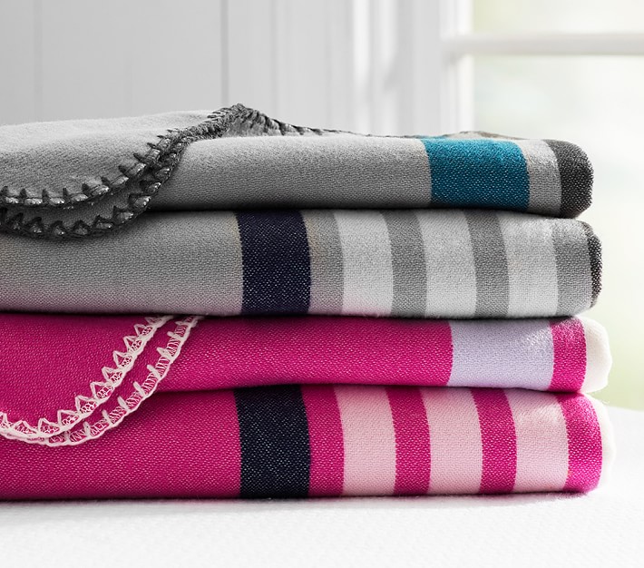 Bright Stripe Throw