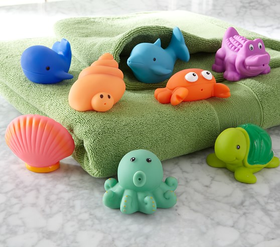 Sea Party Squirty Set | Bath Toys | Pottery Barn Kids