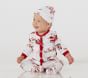 Heritage Santa Nursery Hat &amp; Pajama Set