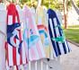 Rainbow Stripe Baby Beach Hooded Towel