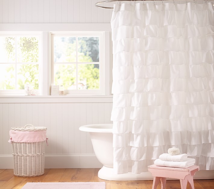 Ruffle Shower Curtain