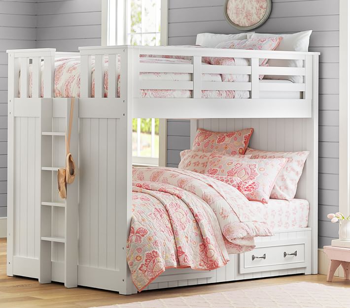 Belden Full Over Full Kids Bunk Bed Pottery Barn Kids