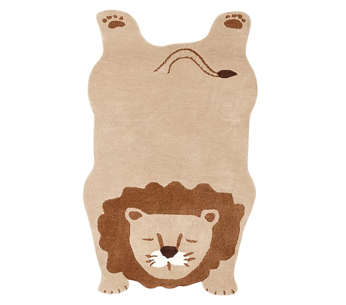 Lion Shaped Rug