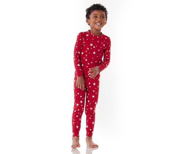 Silky Modal Starry Skies Pajama Set