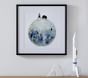 Lunar Camping Trip Watercolor Framed Print