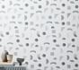 west elm x pbk Mid-Century Geo Wallpaper