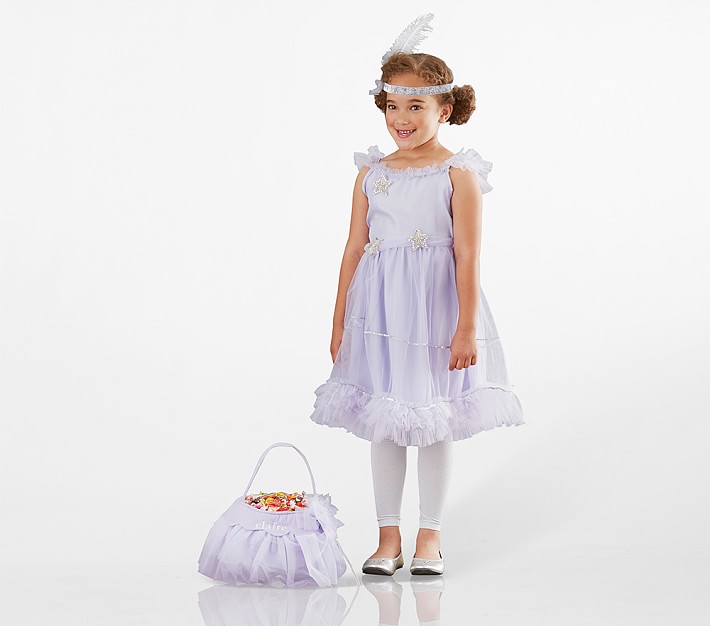 Kids Lavender Flapper Halloween Costume