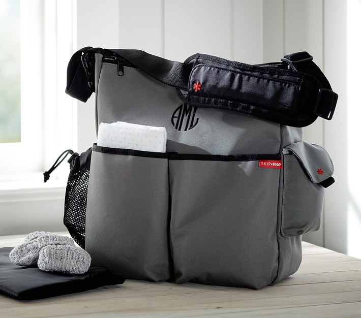 Skip Hop Duo Gray Diaper Bag