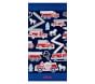 Allover Firetrucks Kid Beach Towel