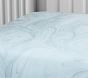 Marble Sateen Crib Fitted Sheet