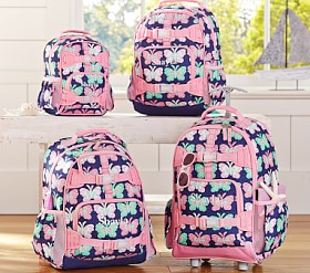 Navy Butterfly Kids Backpacks Pottery Barn Kids