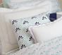 Scallop Border Organic Duvet Cover &amp; Shams