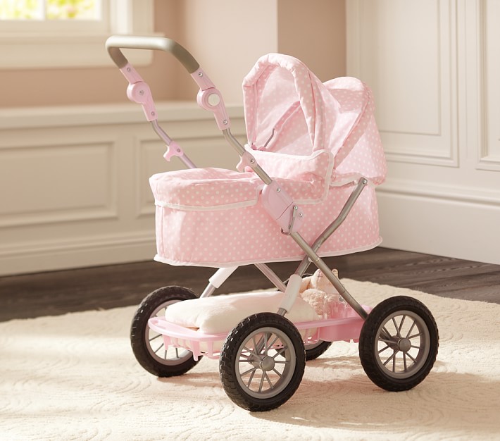 Polka Dot Doll Pram