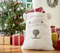 Sherpa Polar Bear Santa Bag