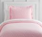 Heart Flannel Duvet Cover &amp; Shams