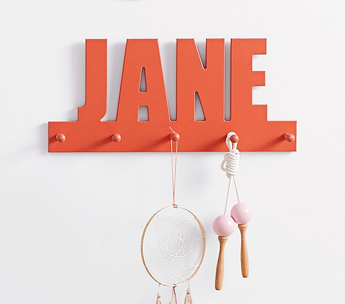 Personalized Name with Pegs (15&quot; x 24&quot;)