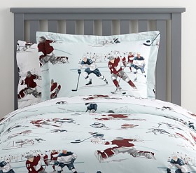 Hockey crib bedding shop