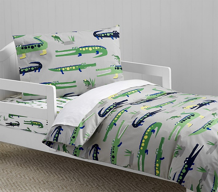 Alligator Toddler Duvet Cover