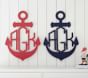 Anchor Monogram Cutout Plaque